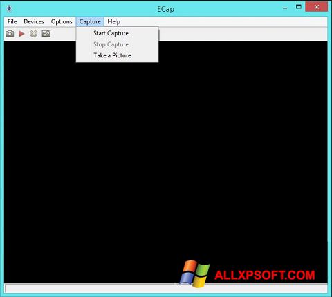 Skærmbillede ECap Windows XP