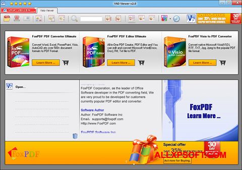 Skærmbillede VSD Viewer Windows XP