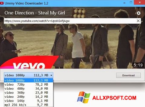Skærmbillede Ummy Video Downloader Windows XP