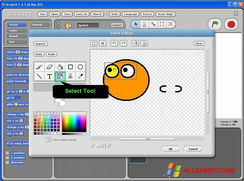Skærmbillede Scratch Windows XP