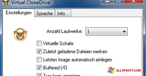 Skærmbillede Virtual CloneDrive Windows XP