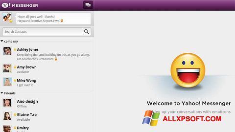 Skærmbillede Yahoo! Messenger Windows XP