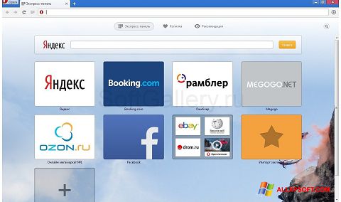 Skærmbillede Opera Next Windows XP