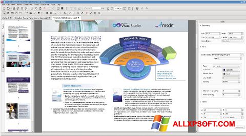 Skærmbillede Master PDF Editor Windows XP