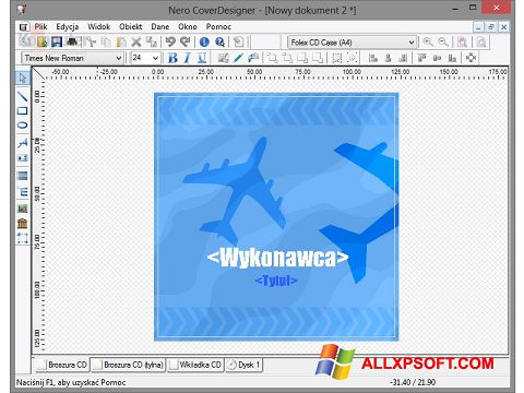 Skærmbillede Nero Cover Designer Windows XP