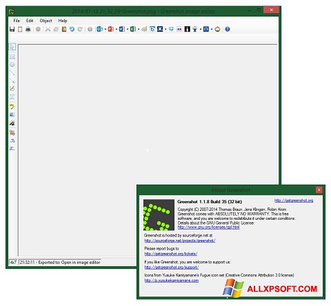 Skærmbillede Greenshot Windows XP