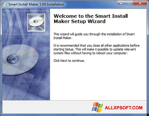 Skærmbillede Smart Install Maker Windows XP