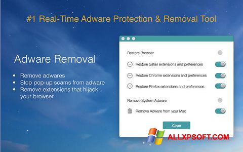 Skærmbillede Adware Removal Tool Windows XP