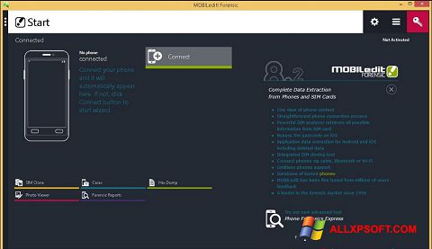 Skærmbillede MOBILedit! Windows XP