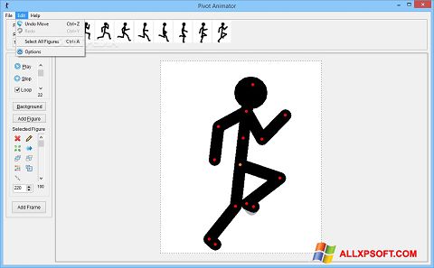 Skærmbillede Pivot Animator Windows XP
