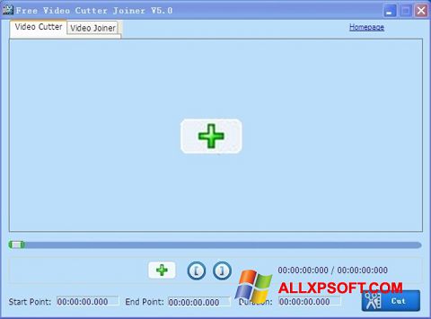 Skærmbillede Free Video Cutter Windows XP
