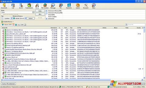 Skærmbillede eMule Windows XP