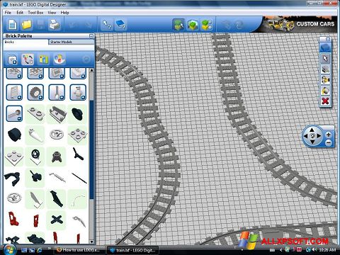 Skærmbillede LEGO Digital Designer Windows XP