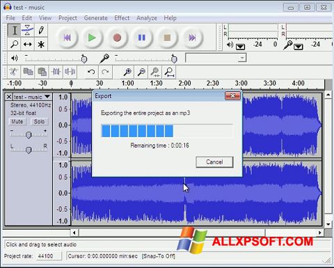 Skærmbillede Lame MP3 Encoder Windows XP