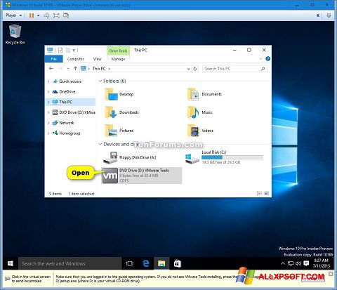 Skærmbillede Virtual CD Windows XP