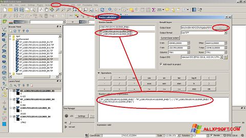 Skærmbillede QGIS Windows XP